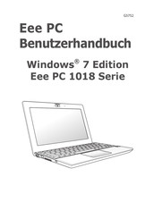 Asus Eee PC 1018 Serie Benutzerhandbuch