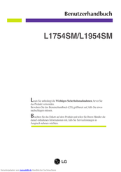LG L1754SM Benutzerhandbuch