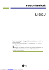 LG L1982U Benutzerhandbuch