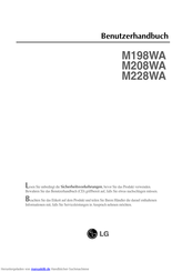 LG M228WA Benutzerhandbuch