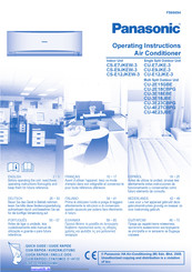 Panasonic CU4E23JBE Bedienungsanleitung