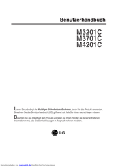 LG M3701C Benutzerhandbuch