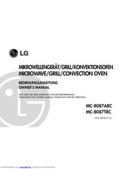 LG MC-8087TRC Bedienungsanleitung