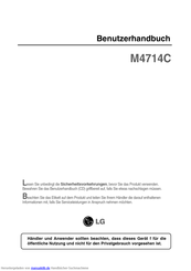 LG M4714C Benutzerhandbuch
