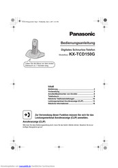 Panasonic KXTCD153G Bedienungsanleitung