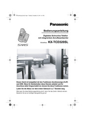Panasonic KX-TCD320SL Bedienungsanleitung