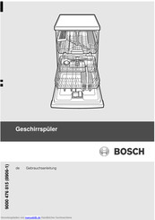 Bosch SMI63M35EU Gebrauchsanleitung