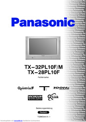 Panasonic TX-32PL10F/M Bedienungsanleitung