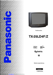 Panasonic TX-25LD4Z Bedienungsanleitung