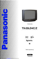 Panasonic TX25LD4CZ Bedienungsanleitung