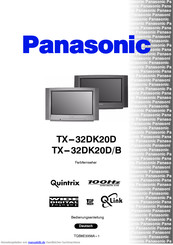 Panasonic TX32DK20D Bedienungsanleitung