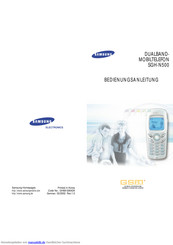 Samsung SGH-N500 Bedienungsanleitung
