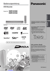 Panasonic DMR-EH68DMR-EH58 Bedienungsanleitung