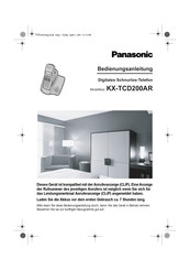 Panasonic KX-TCD200AR Bedienungsanleitung