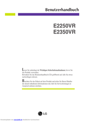 LG E2250VR Benutzerhandbuch