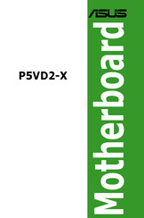 Asus P5VD2-X Handbuch