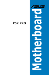 Asus P5K Pro Handbuch