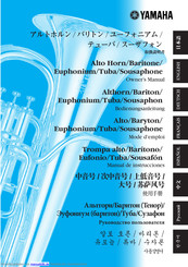 Yamaha Euphonium Bedienungsanleitung