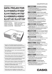 Casio XJ-H2600 Anleitung