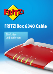 Fritz! Fritz!Box 6340 Cable Handbuch