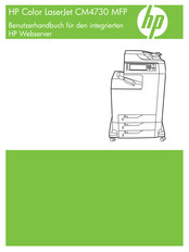 HP Color LaserJet CM4730 MFP Benutzerhandbuch