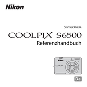 Nikon Coolpix S6500 Referenzhandbuch