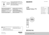 Sony Bravia KDL-52NX804 Bedienungsanleitung