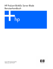 HP ProLiant BL460c Benutzerhandbuch