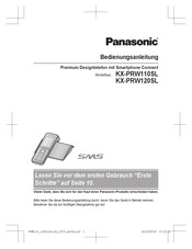 Panasonic KX-PRW110SL Bedienungsanleitung