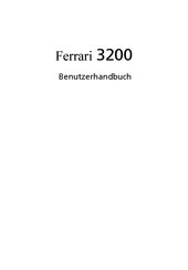 Acer Ferrari 3200 Benutzerhandbuch