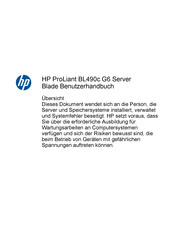 HP ProLiant BL490c G6 Benutzerhandbuch