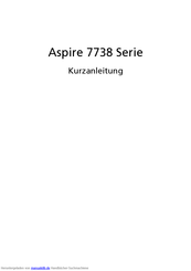 Acer Aspire 7738 Serie Kurzanleitung