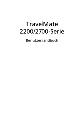 Acer TravelMate 2700-Serie Benutzerhandbuch