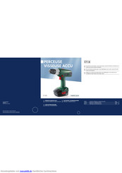 Parkside X18V Bedienungshinweise Und Sicherheitshinweise