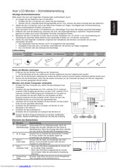 Acer G237HL Schnellstartanleitung