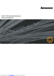 Lenovo LI2032 Wide Benutzerhandbuch
