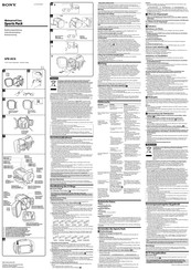 Sony SPK-HCG Bedienungsanleitung