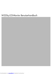 HP W220q Benutzerhandbuch
