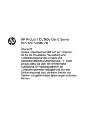 HP ProLiant DL360e Gen8 Benutzerhandbuch