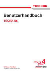 Toshiba Tecra A6 (PTA60E) Benutzerhandbuch