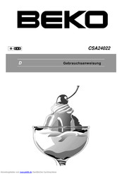 Beko CSA24022 Gebrauchsanweisung