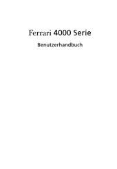 Acer Ferrari 4000 Serie Benutzerhandbuch
