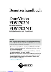 Eizo DuraVision FDS 1702NT Benutzerhandbuch