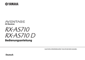 Yamaha RX-AS710D Bedienungsanleitung