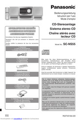 Panasonic SCNS55 Bedienungsanleitung