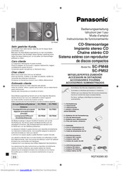 Panasonic SCPM52 Bedienungsanleitung