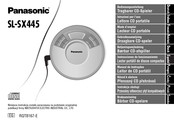 Panasonic SLSX445 Bedienungsanleitung