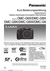 Panasonic LUMIX DMC-G6H Kurzbedienungsanleitung