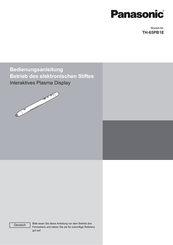 Panasonic TH-65PB1E Bedienungsanleitung