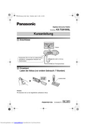 Panasonic KXTG8100SL Kurzanleitung